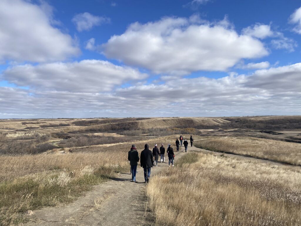 Hiking at Wascana Trails